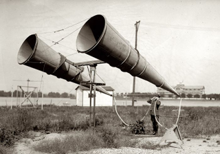 Illustration for article titled These Vintage Sound Locators Are Weirder Than They Look